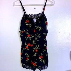 Forever 21 Lacey Night Romper